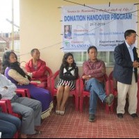 Orphanage received financial aid from Mausami Shrestha
